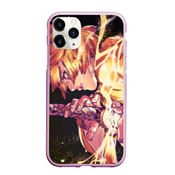 Чехол iPhone 11 Pro матовый ЗЕНИЦУ ИЗ КЛИНКА, цвет: 3D-розовый