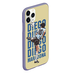 Чехол iPhone 11 Pro матовый Diego Diego, цвет: 3D-серый — фото 2