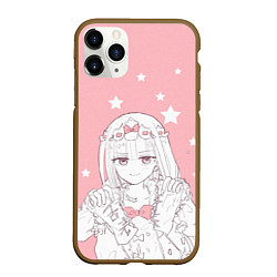 Чехол iPhone 11 Pro матовый Сон в замке демона, цвет: 3D-коричневый