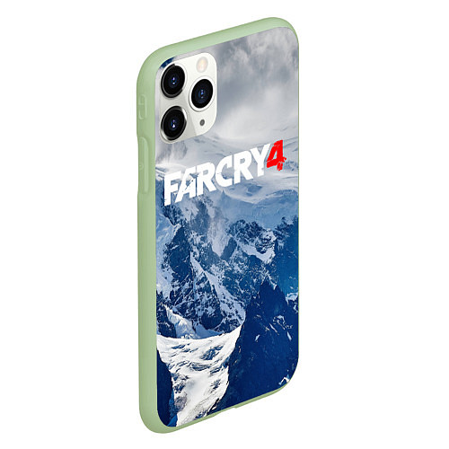 Чехол iPhone 11 Pro матовый FARCRY 4 S / 3D-Салатовый – фото 2