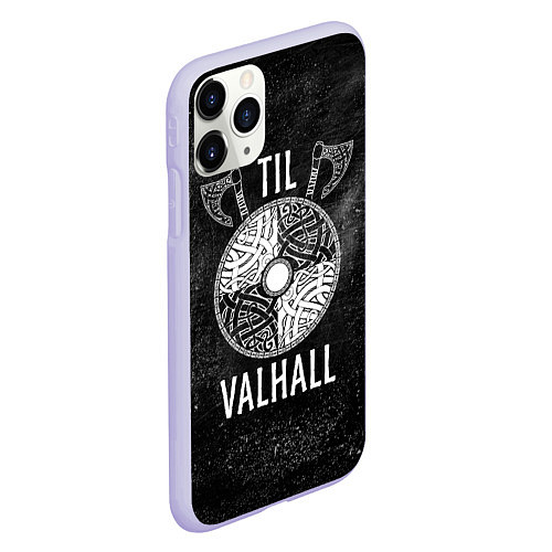 Чехол iPhone 11 Pro матовый Till Valhall / 3D-Светло-сиреневый – фото 2