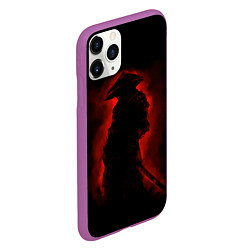 Чехол iPhone 11 Pro матовый Samurai, цвет: 3D-фиолетовый — фото 2