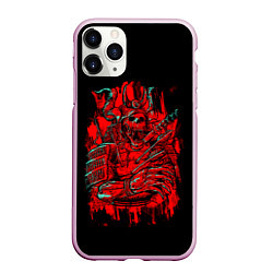 Чехол iPhone 11 Pro матовый Death Samurai