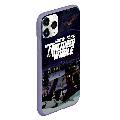 Чехол iPhone 11 Pro матовый Южный Парк South Park / 3D-Серый – фото 2