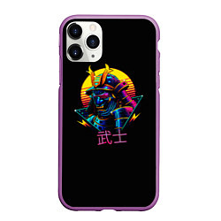 Чехол iPhone 11 Pro матовый Cyber Samurai