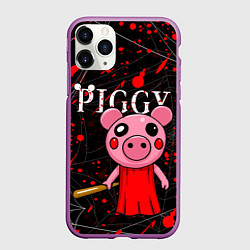 Чехол iPhone 11 Pro матовый ROBLOX PIGGY