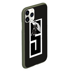 Чехол iPhone 11 Pro матовый Пятый, цвет: 3D-темно-зеленый — фото 2