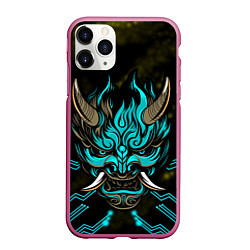 Чехол iPhone 11 Pro матовый SAMURAI CYBERPUNK 2077