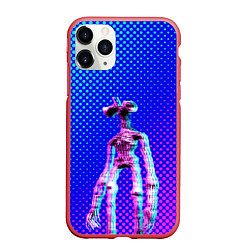Чехол iPhone 11 Pro матовый Siren Head - Helloween, цвет: 3D-красный