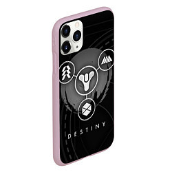 Чехол iPhone 11 Pro матовый DESTINY, цвет: 3D-розовый — фото 2