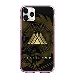 Чехол iPhone 11 Pro матовый DESTINY, WARLOCK, цвет: 3D-розовый