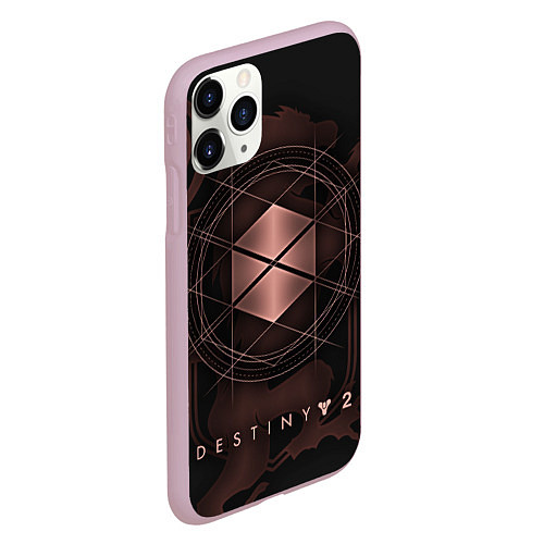 Чехол iPhone 11 Pro матовый DESTINY, TITAN / 3D-Розовый – фото 2