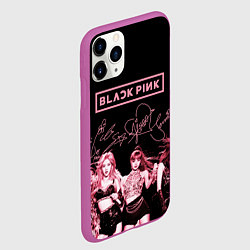 Чехол iPhone 11 Pro матовый BLACKPINK, цвет: 3D-фиолетовый — фото 2
