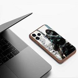 Чехол iPhone 11 Pro матовый DESTINY, HUNTER, цвет: 3D-коричневый — фото 2
