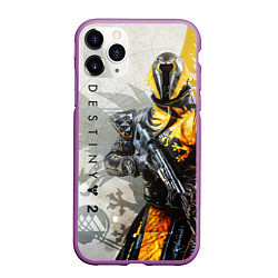 Чехол iPhone 11 Pro матовый DESTINY, WARLOCK