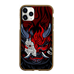 Чехол iPhone 11 Pro матовый SAMURAI LVL UP