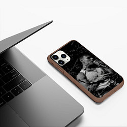 Чехол iPhone 11 Pro матовый NILETTO, цвет: 3D-коричневый — фото 2