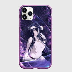 Чехол iPhone 11 Pro матовый Альбедо, цвет: 3D-фиолетовый