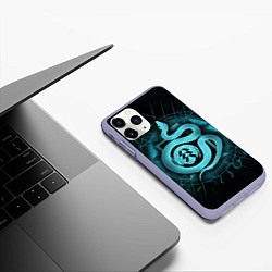 Чехол iPhone 11 Pro матовый DESTINY 2 HUNTER, цвет: 3D-светло-сиреневый — фото 2