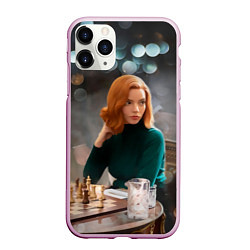 Чехол iPhone 11 Pro матовый Queens Gambit Ход Королевы