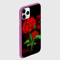 Чехол iPhone 11 Pro матовый Обещанный Неверленд, Вида, цвет: 3D-фиолетовый — фото 2