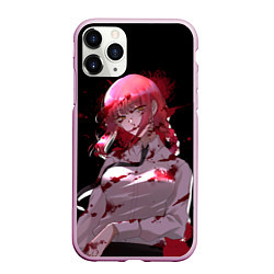 Чехол iPhone 11 Pro матовый Makima Chainsaw Man