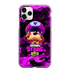 Чехол iPhone 11 Pro матовый ГЕНЕРАЛ ГАВС - Brawl Stars, цвет: 3D-фиолетовый