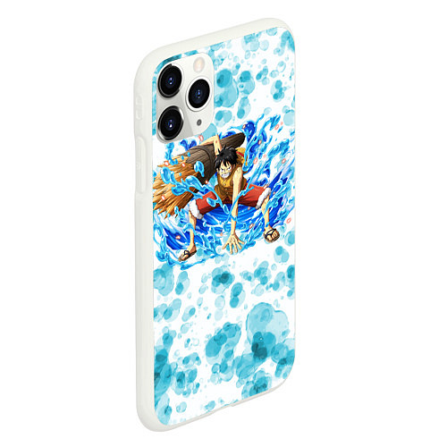 Чехол iPhone 11 Pro матовый One piece / 3D-Белый – фото 2