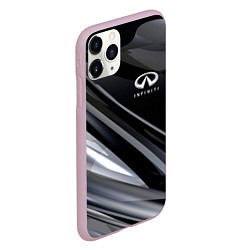 Чехол iPhone 11 Pro матовый Infiniti, цвет: 3D-розовый — фото 2