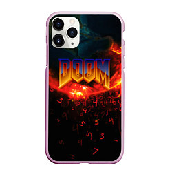 Чехол iPhone 11 Pro матовый DOOM MARS