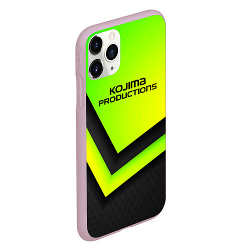 Чехол iPhone 11 Pro матовый KOJIMA PRODUCTIONS / 3D-Розовый – фото 2