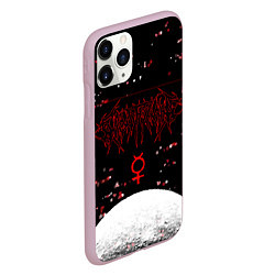 Чехол iPhone 11 Pro матовый GHOSTEMANE, цвет: 3D-розовый — фото 2