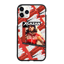 Чехол iPhone 11 Pro матовый Клип Gazan - АБУ БАНДИТ, цвет: 3D-черный