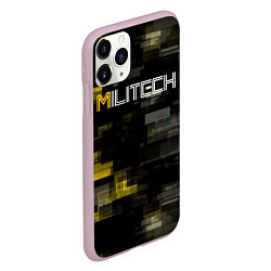 Чехол iPhone 11 Pro матовый MILITECH камуфляж Cyberpunk 2077, цвет: 3D-розовый — фото 2