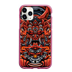 Чехол iPhone 11 Pro матовый Cyber Samurai