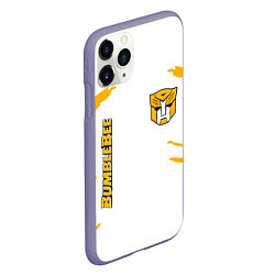 Чехол iPhone 11 Pro матовый Bumblebee, цвет: 3D-серый — фото 2