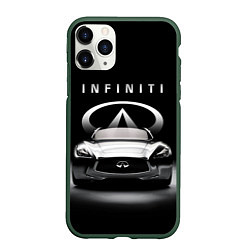 Чехол iPhone 11 Pro матовый INFINITI