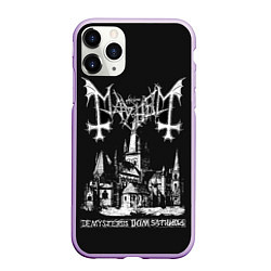 Чехол iPhone 11 Pro матовый Mayhem, цвет: 3D-сиреневый