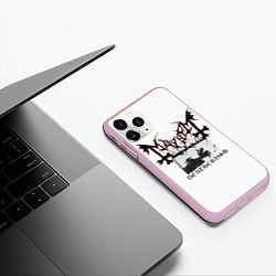 Чехол iPhone 11 Pro матовый Mayhem, цвет: 3D-розовый — фото 2