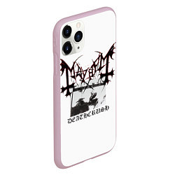 Чехол iPhone 11 Pro матовый Mayhem, цвет: 3D-розовый — фото 2