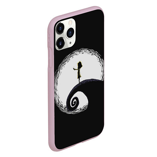 Чехол iPhone 11 Pro матовый Little Nightmares 2 / 3D-Розовый – фото 2