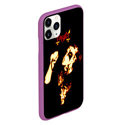 Чехол iPhone 11 Pro матовый Mayhem, цвет: 3D-фиолетовый — фото 2