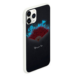 Чехол iPhone 11 Pro матовый Light your fire, цвет: 3D-белый — фото 2