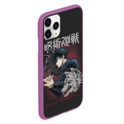 Чехол iPhone 11 Pro матовый Megumi Fushiguro, цвет: 3D-фиолетовый — фото 2