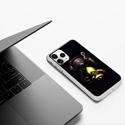 Чехол iPhone 11 Pro матовый Little Nightmares 2 Шестая, цвет: 3D-белый — фото 2