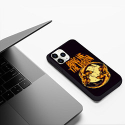 Чехол iPhone 11 Pro матовый BRING ME THE HORIZON, цвет: 3D-черный — фото 2