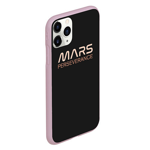 Чехол iPhone 11 Pro матовый Mars / 3D-Розовый – фото 2