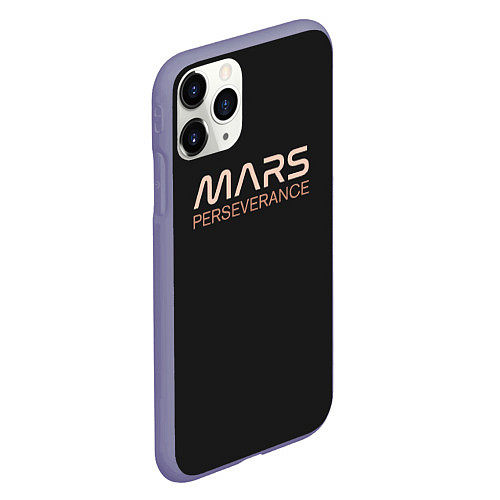 Чехол iPhone 11 Pro матовый Mars / 3D-Серый – фото 2