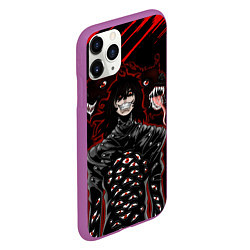 Чехол iPhone 11 Pro матовый Hellsing Хеллсинг, цвет: 3D-фиолетовый — фото 2