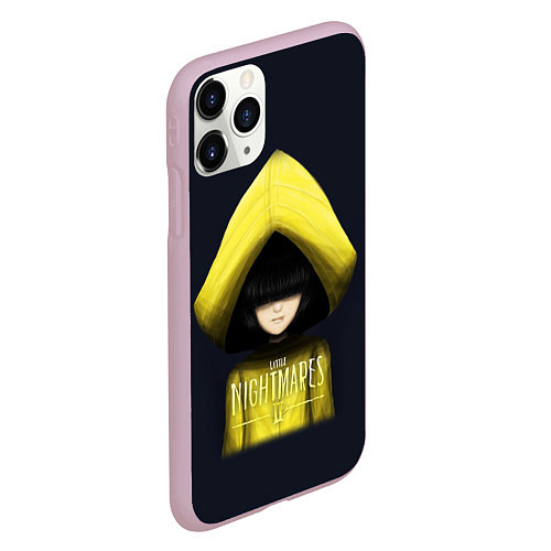 Чехол iPhone 11 Pro матовый Little Nightmares 2 / 3D-Розовый – фото 2